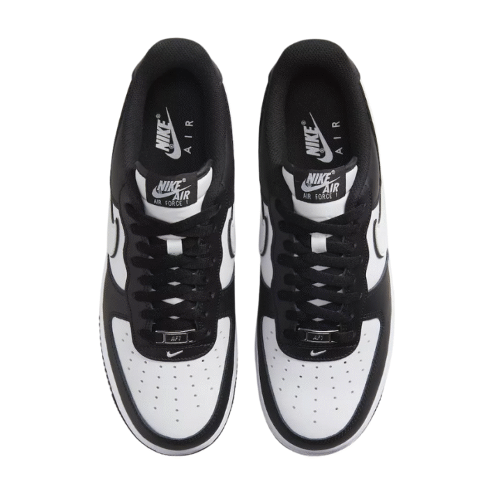 Nike Air Force 1 Low 07 - White Swoosh Panda - Image 4