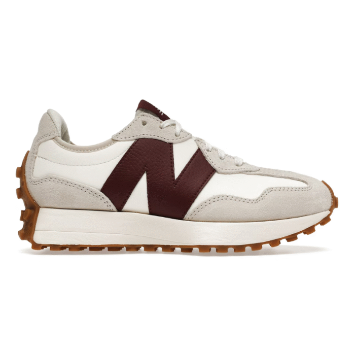 New Balance 327 - Moonbeam Burgundy - Image 1