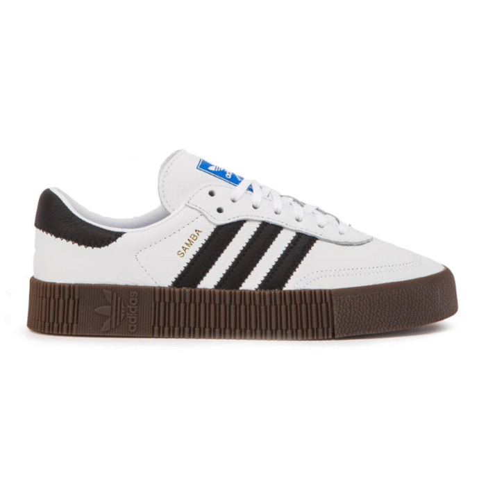 Adidas Sambarose - White Black Gum - Image 1