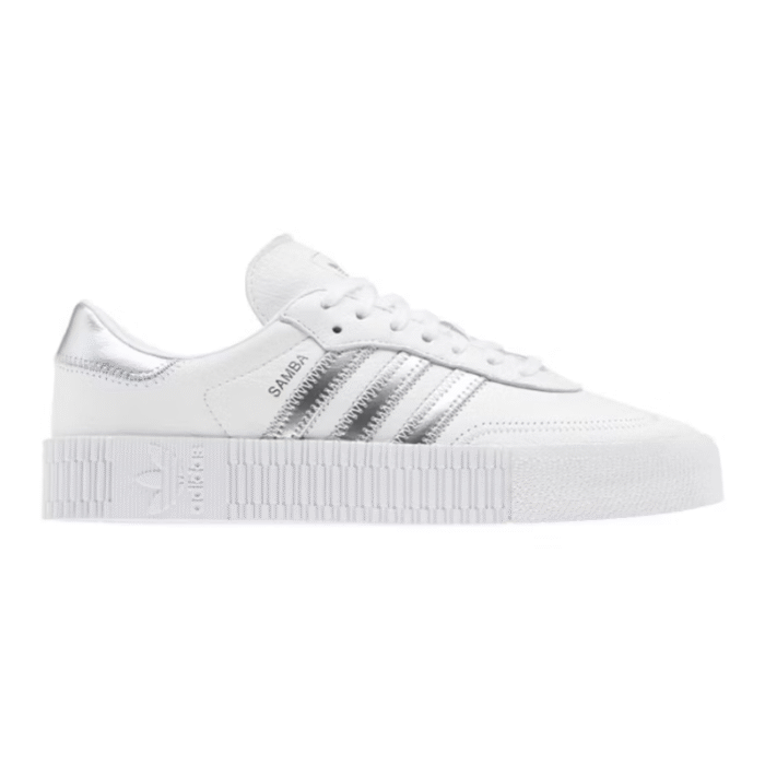 Adidas Sambarose - Cloud White Silver - Image 1