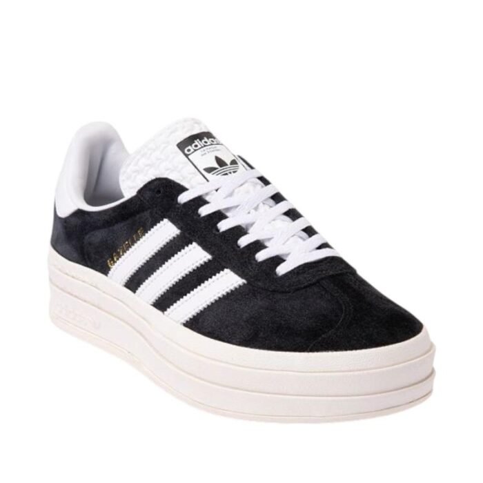 Adidas Gazelle Bold Core - Black White - Image 2