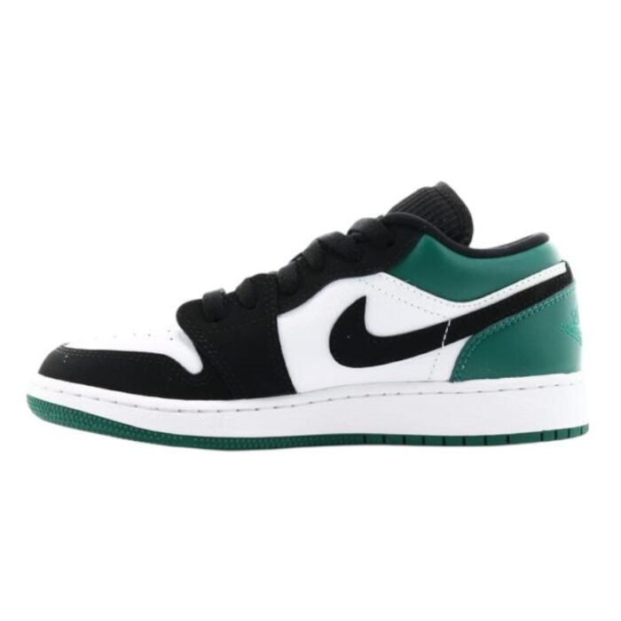 Jordan 1 Low - White Black Mystic Green - Image 2