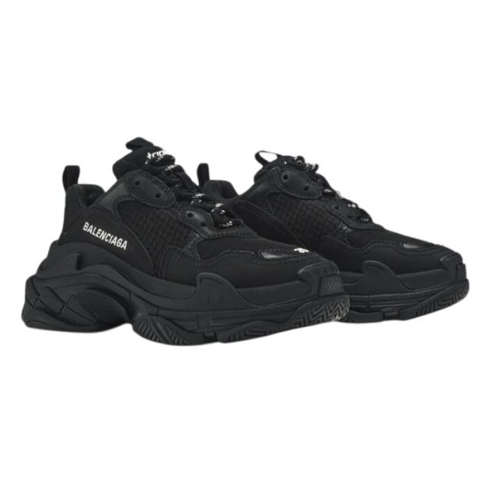 BALENCIAGA TRIPLE S TRIPLE BLACK - Image 3