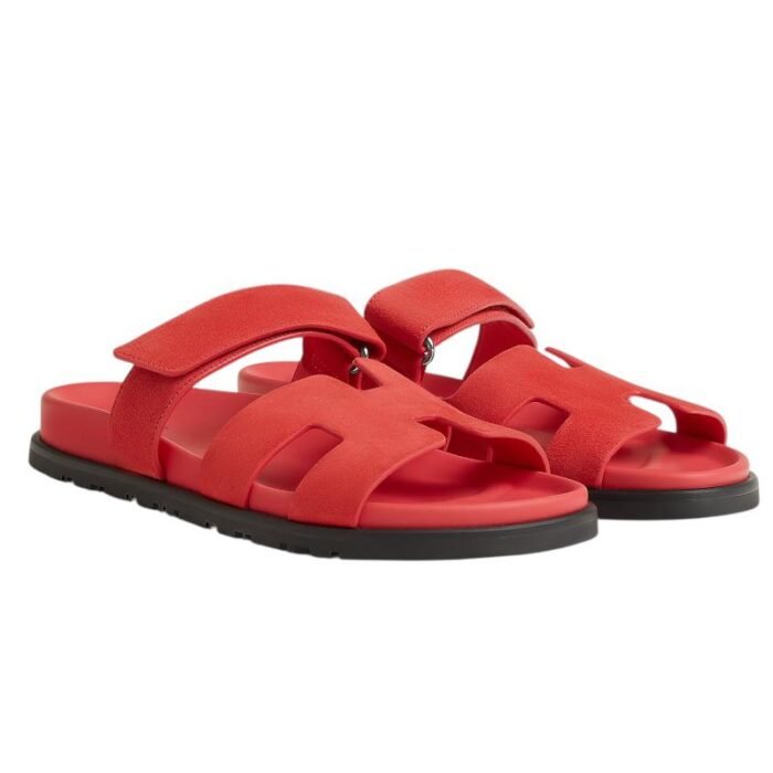 Hermes Chypre Sandal Bicolor/Denim - Image 2