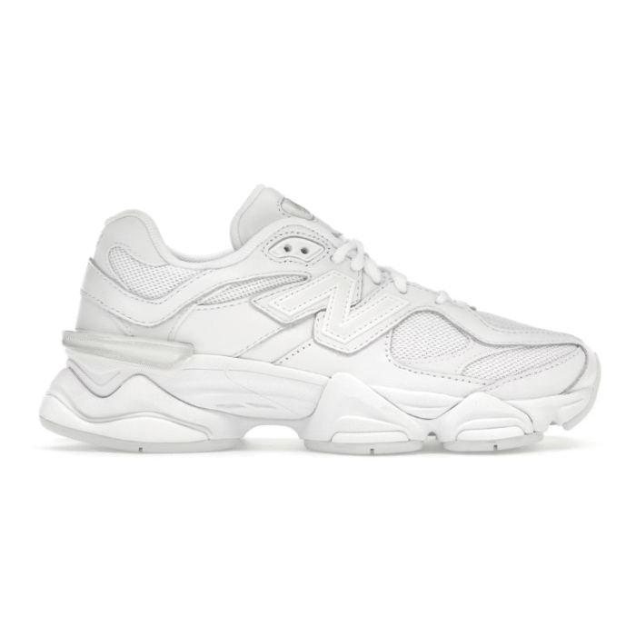 New Balance 9060 - Triple White - Image 1