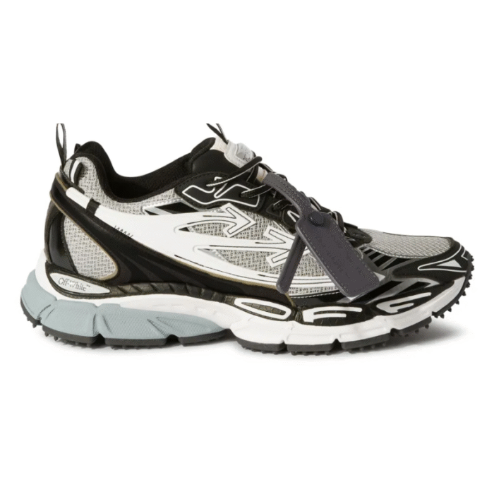 OFF-WHITE Be Right Back Sneakers Gray/Black - Image 1