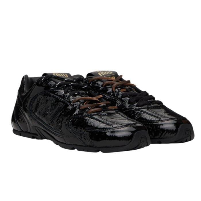 New Balance 530 SL - Miu Miu Black Patent - Image 2