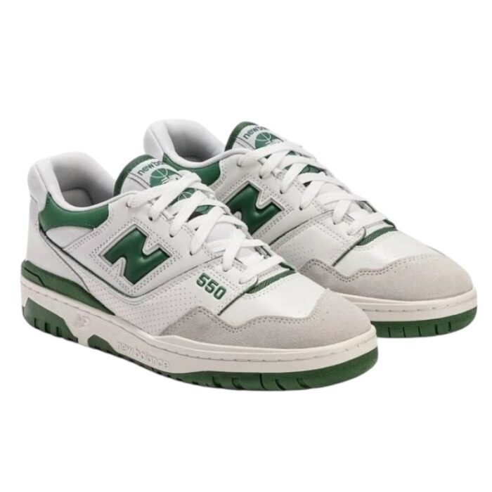 New Balance 550 - White Green - Image 3