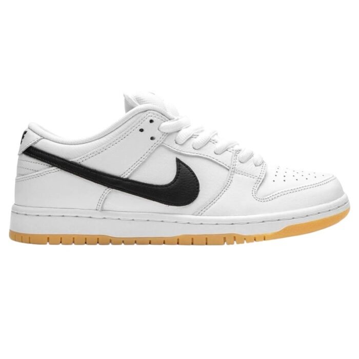 Nike SB Dunk Low Pro - White Gum - Image 1