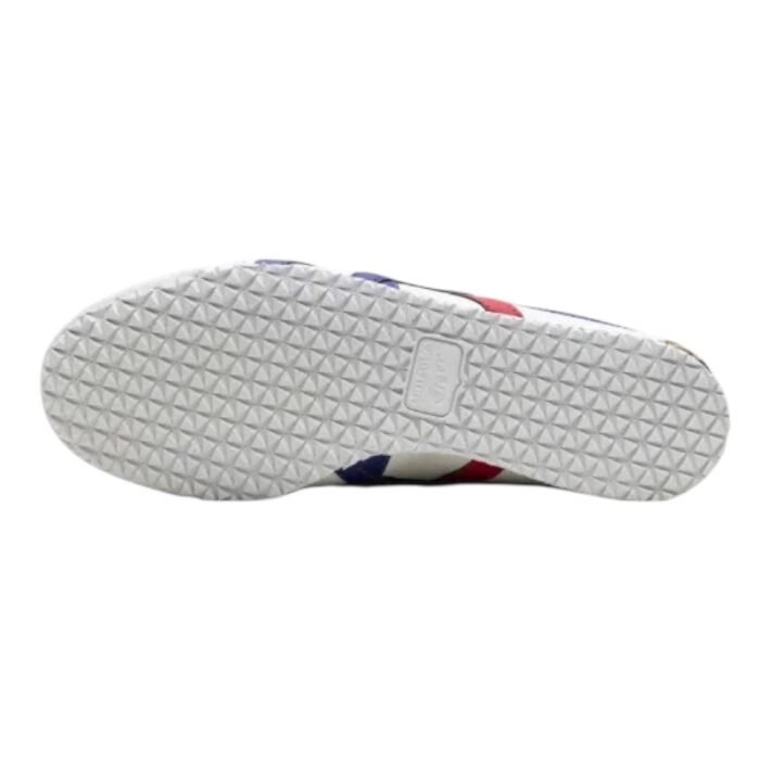Onitsuka Tiger Mexico 66 - White Dark Blue Red Golda - Image 6