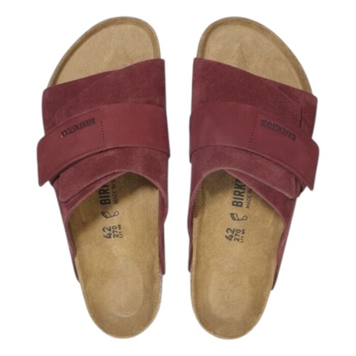Birkenstock Kyoto Nubuck Leather/Suede - Zinfandel - Image 5