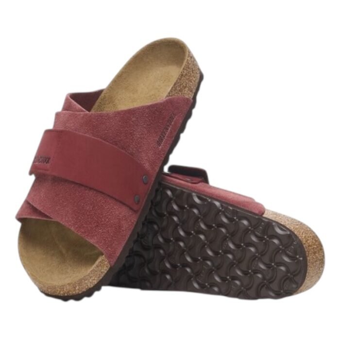 Birkenstock Kyoto Nubuck Leather/Suede - Zinfandel - Image 6