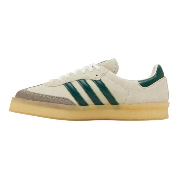 Adidas Clarks 8th Street Samba by Ronnie Fieg Chalk White Green - Image 2