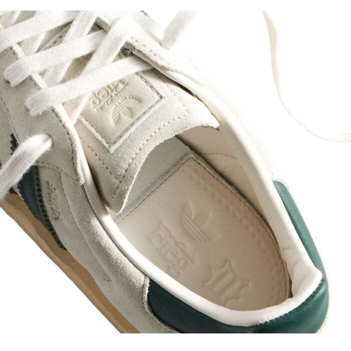 Adidas Clarks 8th Street Samba by Ronnie Fieg Chalk White Green - Image 4
