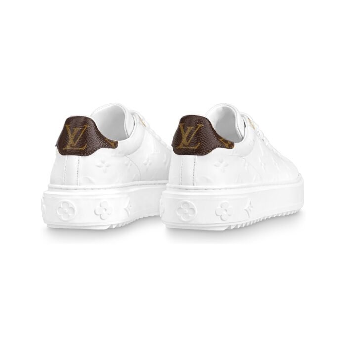 Louis Vuitton Time Out - Debossed Monogram Leather White - Image 5