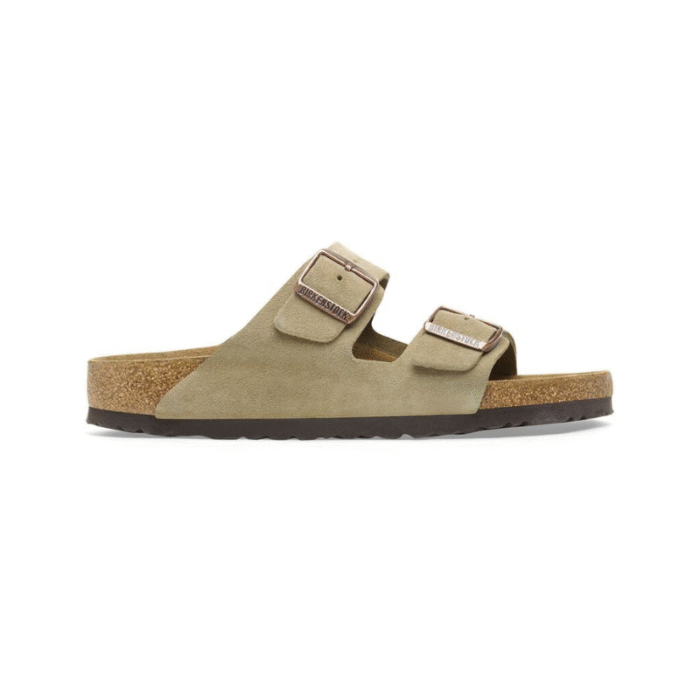 Birkenstock Arizona Suede Leather - Taupe - Image 1