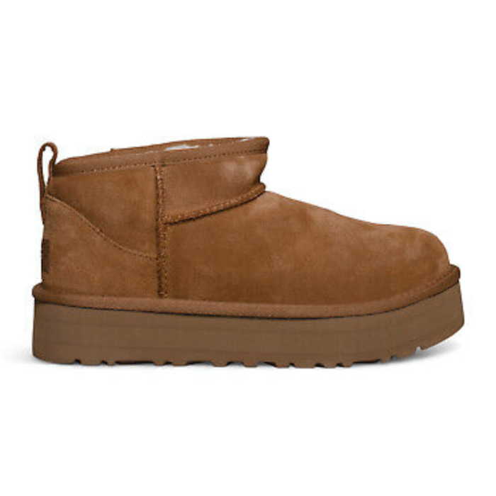 UGG Classic Ultra Mini Platform Boot - Chestnut - Image 1