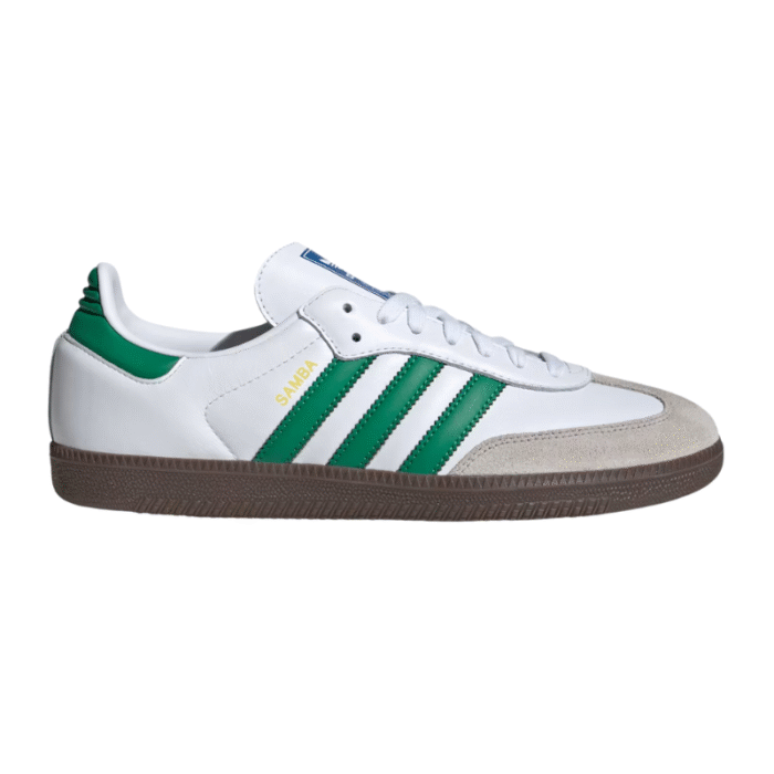 Adidas Samba OG Foot Wear - White Green - Image 1