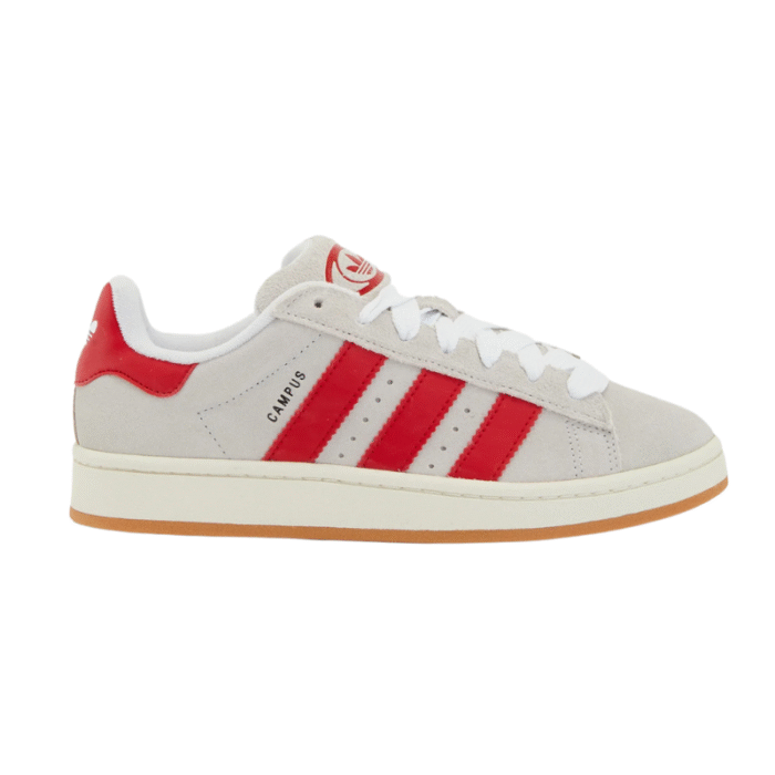 Adidas Campus 00s - Crystal White Better Scarlet - Image 1