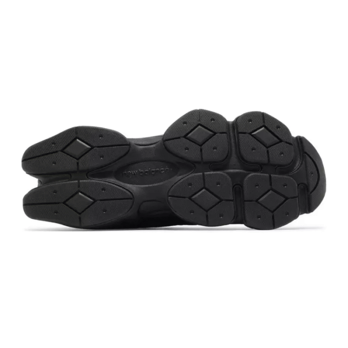 New Balance 9060 - Triple Black Leather - Image 6
