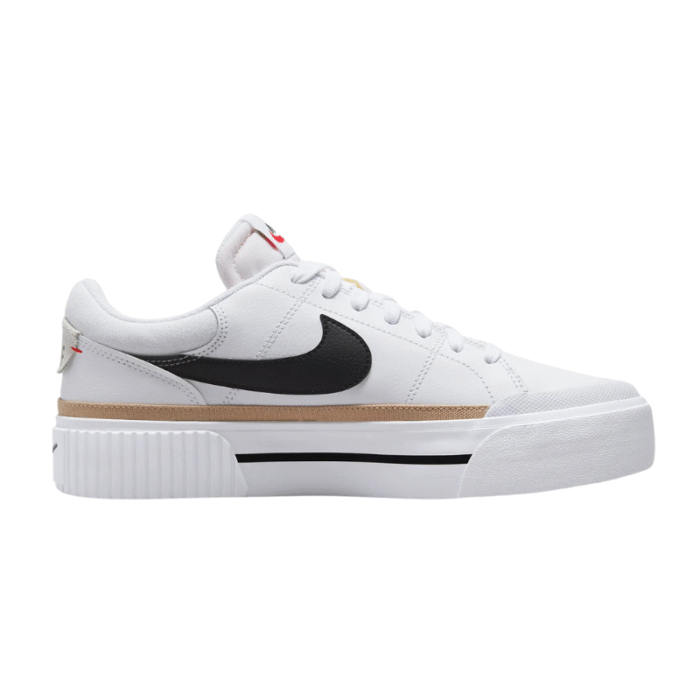 Nike Court Legacy Lift - White Black - Image 1