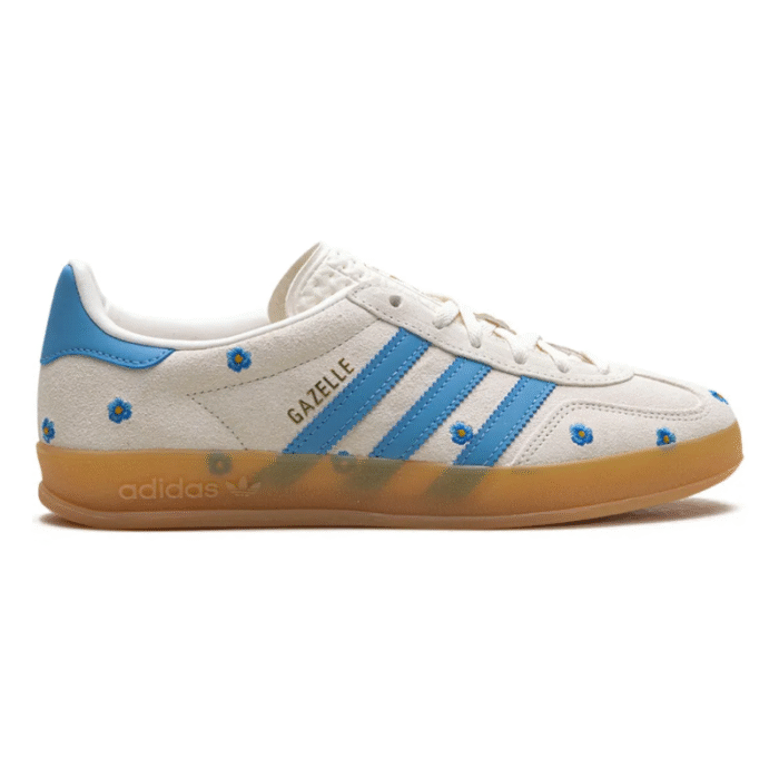 Adidas Gazelle Indoor - Light Blue Floral - Image 1