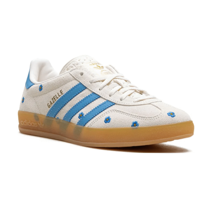 Adidas Gazelle Indoor - Light Blue Floral - Image 2