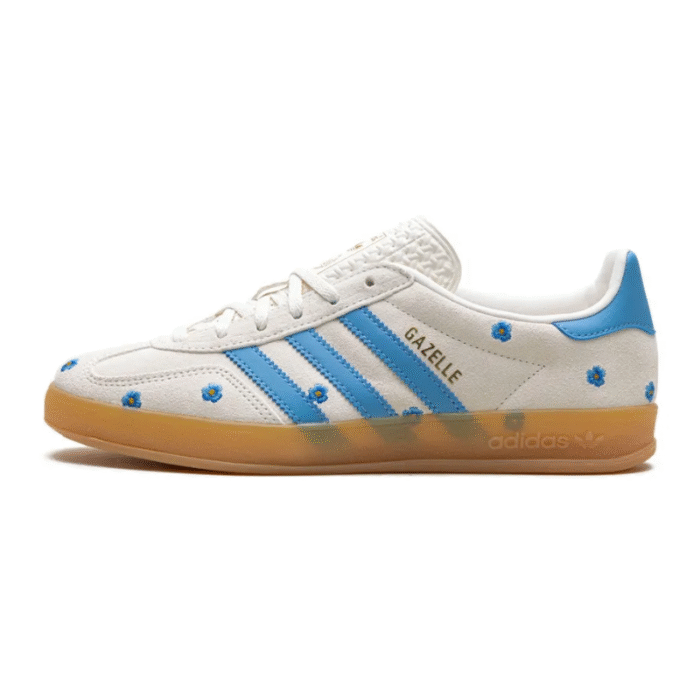 Adidas Gazelle Indoor - Light Blue Floral - Image 3
