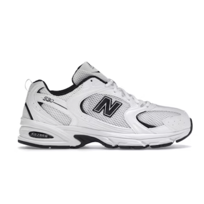 New Balance 530 - White Black Details - Image 1