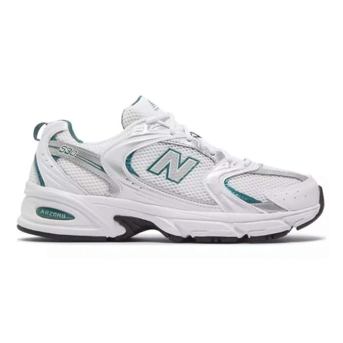 New Balance 530 - White Silver Green - Image 1
