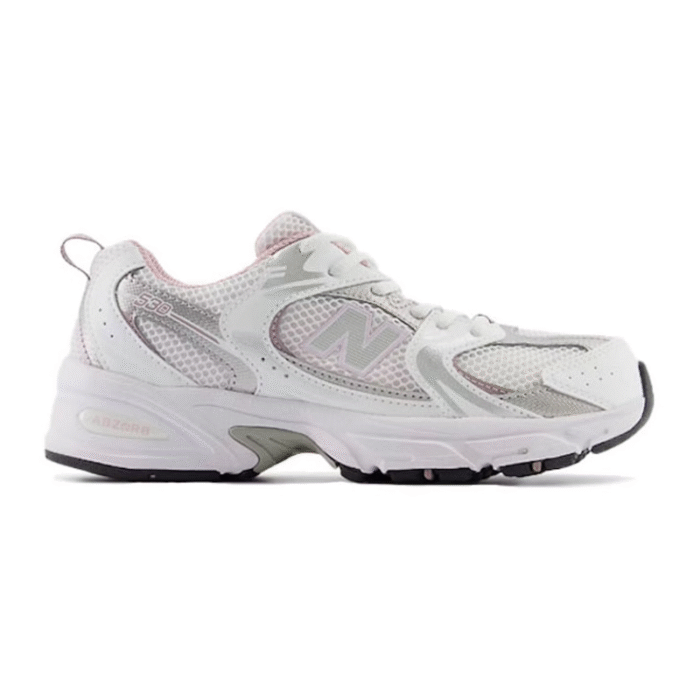 New Balance 530 - White Mid Century Pink GS - Image 1