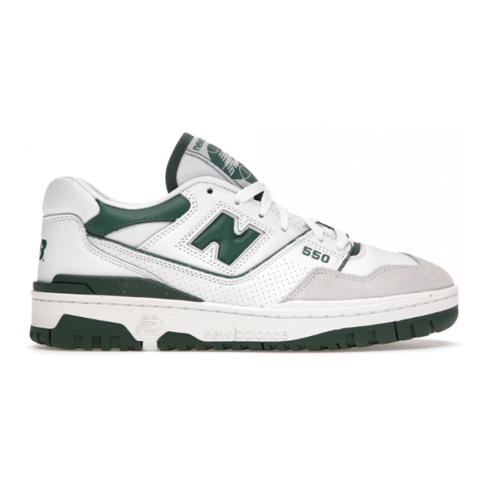 New Balance 550 - White Green - Image 1