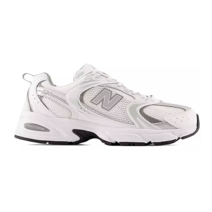 New Balance 530 - White Silver Metallic - Image 1