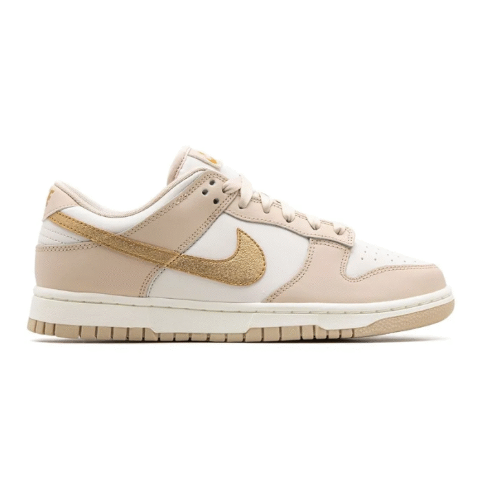 Nike Dunk Low - Phantom Metallic Gold - Image 1