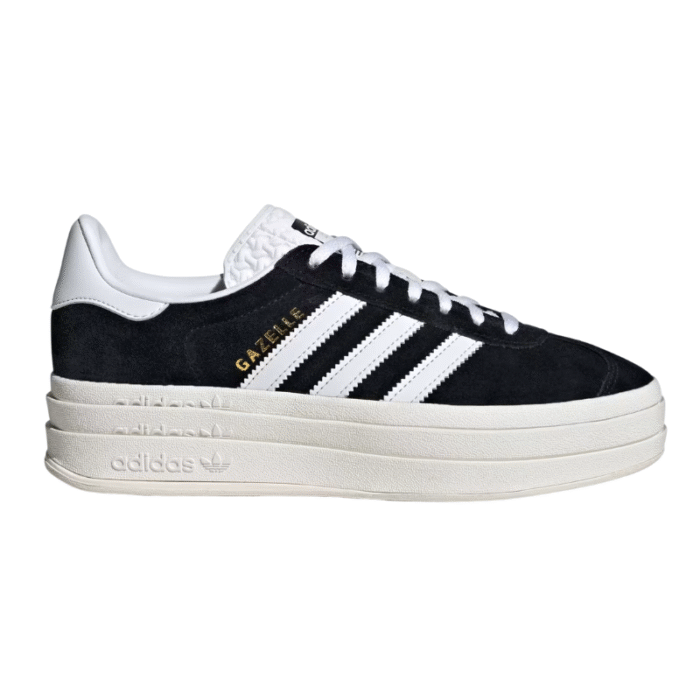 Adidas Gazelle Bold Core - Black White - Image 1