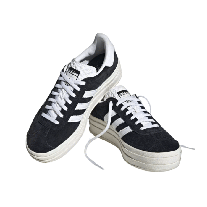 Adidas Gazelle Bold Core - Black White - Image 4