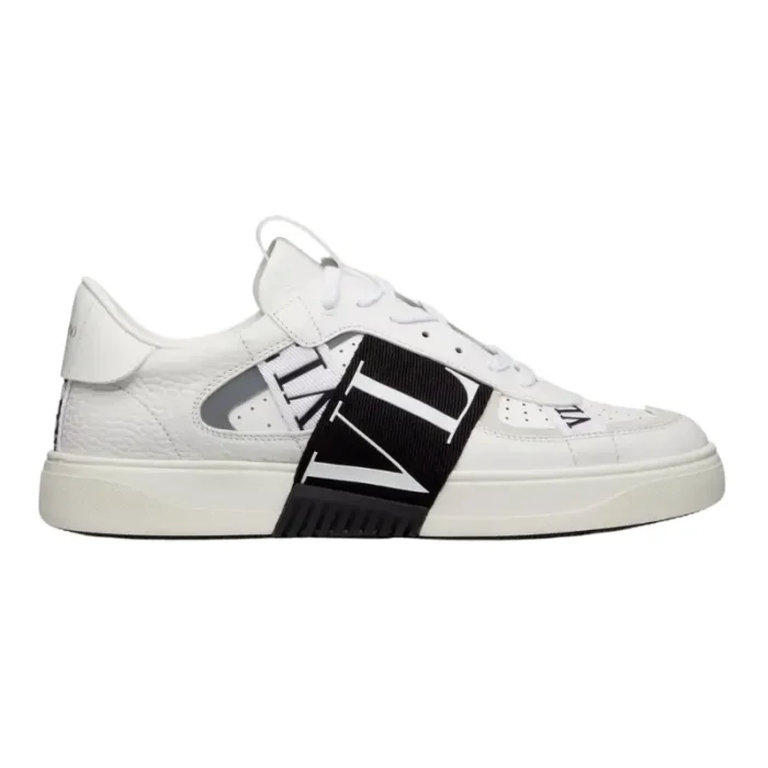 Valentino Garavani VL7N Sneaker Low Top White Black Grey - Image 1