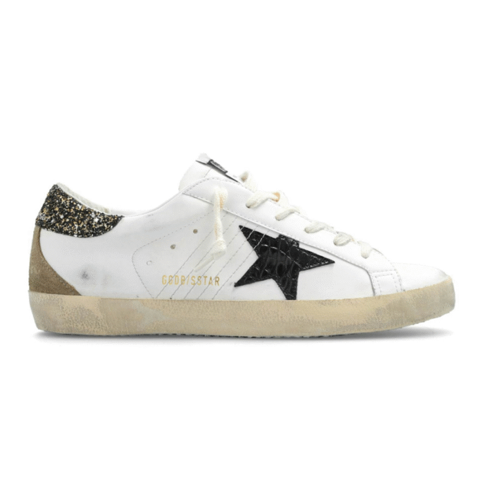 Golden Goose Super-Star - White Ice Silver Aquamarine - Image 1
