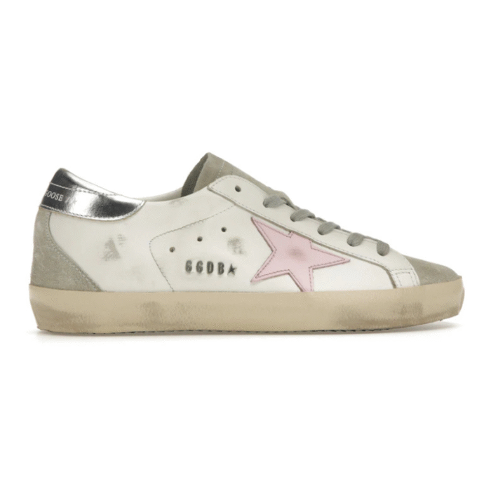 Golden Goose Super-Star - Ice White Orchid Pink - Image 1