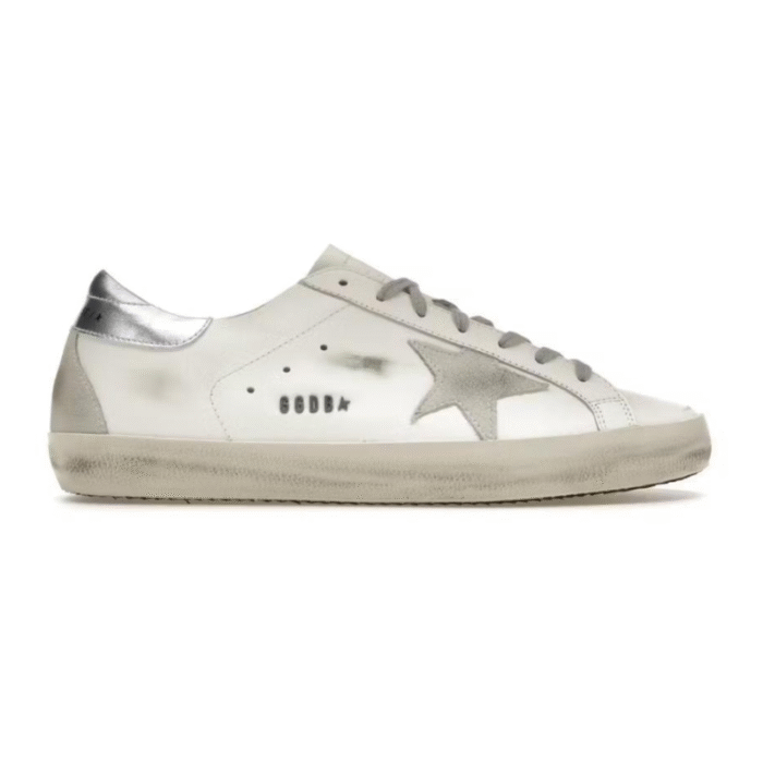 Golden Goose Super-Star - White Silver - Image 1