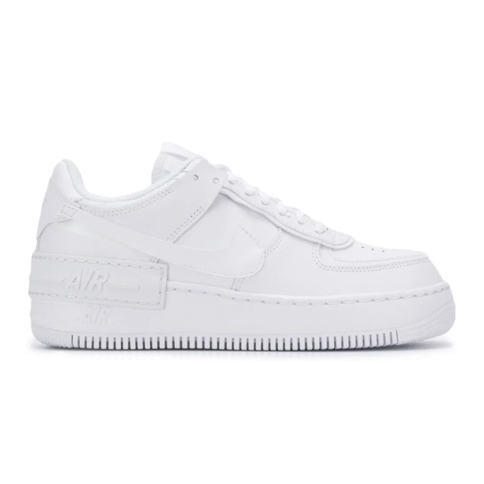 Nike Air Force 1 Low Shadow Triple White - Image 1