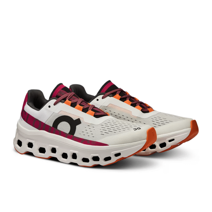 On Running Cloudmonster Undyed/White/Aurora - Image 3