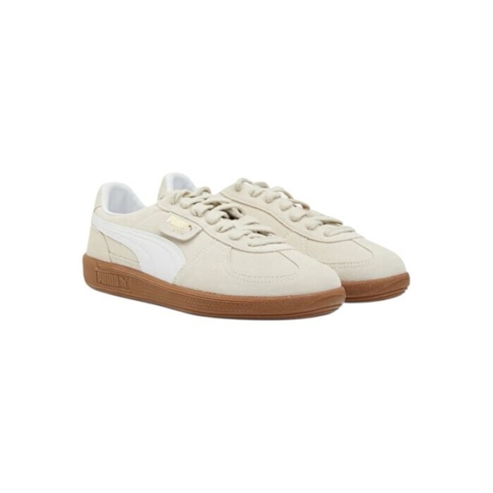 Puma Palermo trainers in off white - Image 2