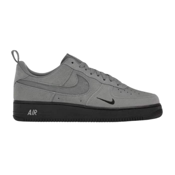 Nike Air Force 1 Low 07 LV8 Reflective Swoosh - Cool Grey - Image 1