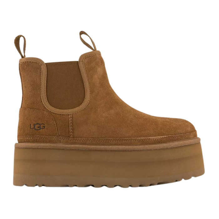 UGG Neumel Platform Chelsea Boot - Chestnut - Image 1
