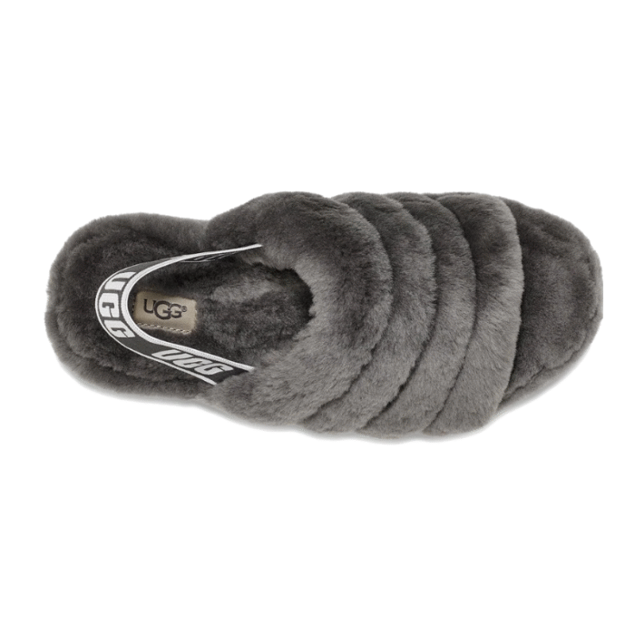UGG Fluff Yeah Slide - Charcoal - Image 4