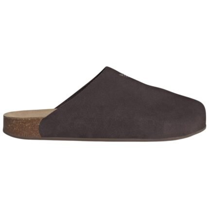 ADIDAS ADIMULE SLIDE IN A DARK BROWN GUM